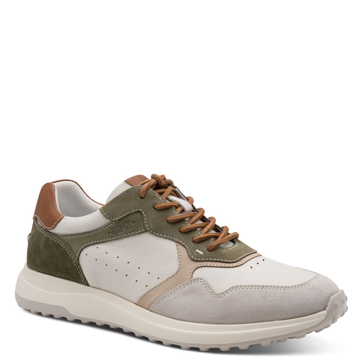 Basket homme vert olive combiné, TAMARIS