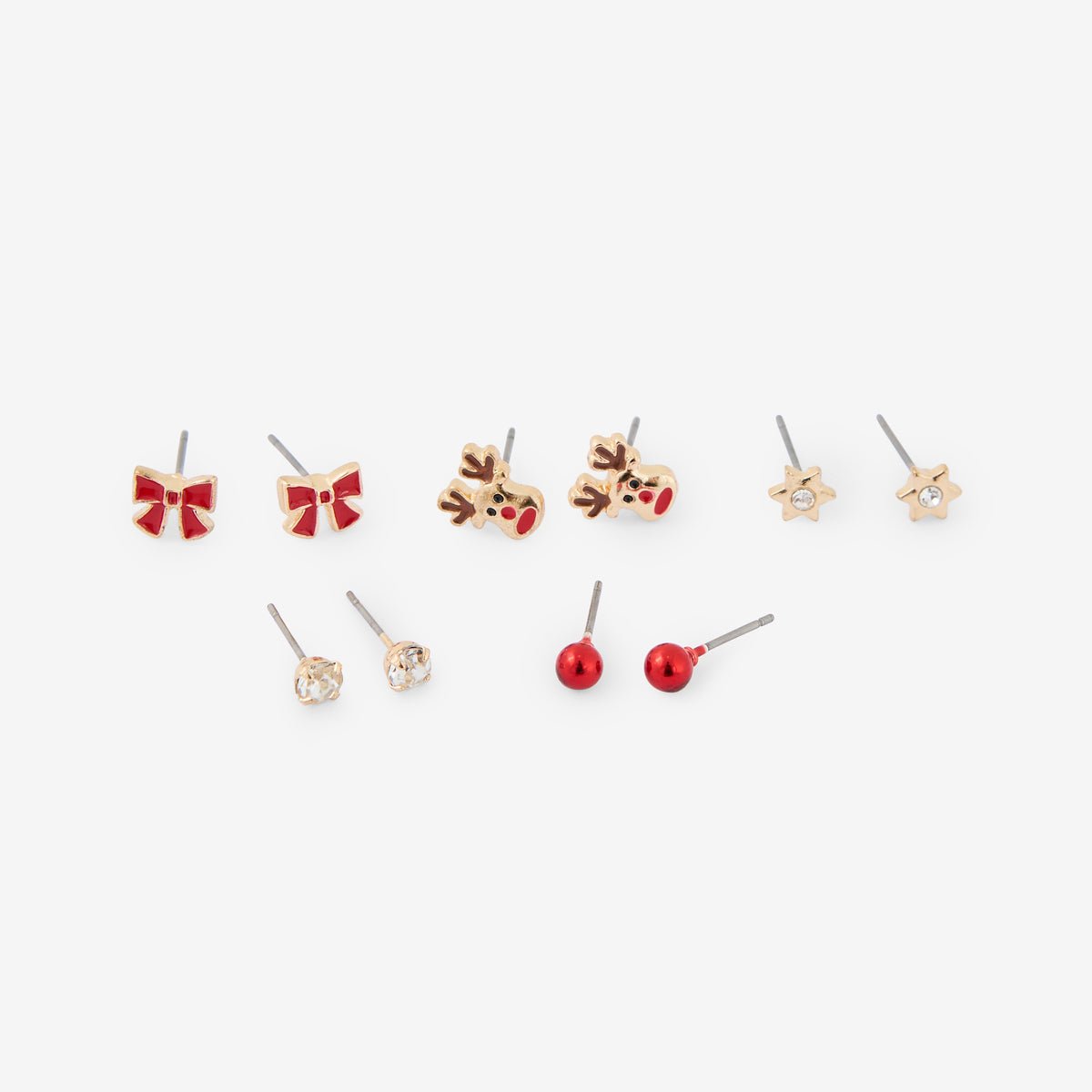 Set de boucles d'oreilles de Noël à suspendre - Sapin vert, BALABOOSTE