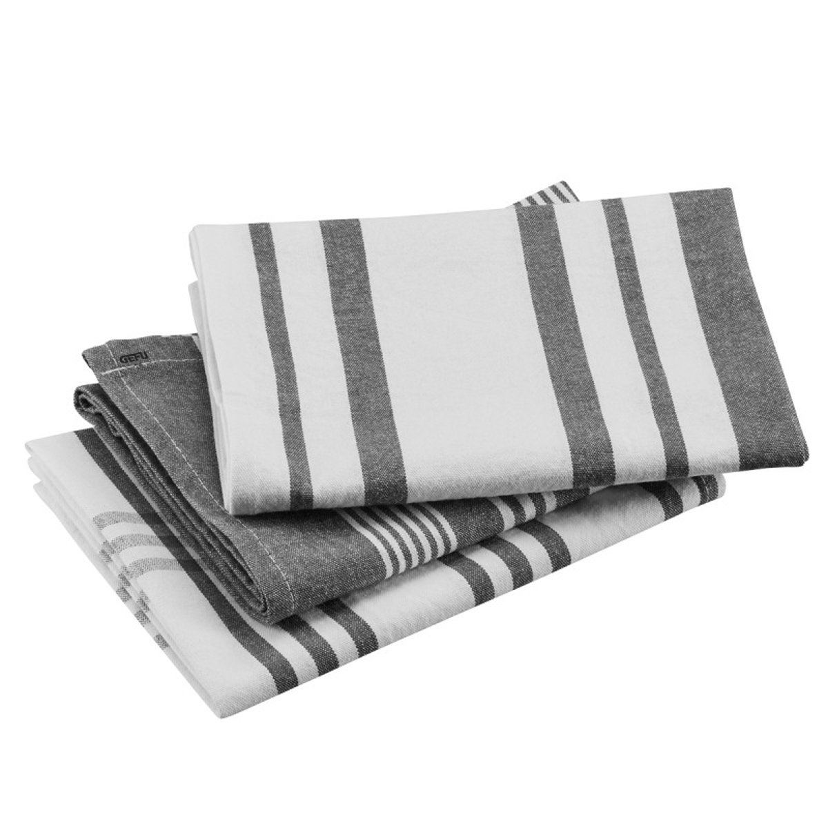 Ensemble de torchons swift, 3 pièces gris/blanc, GEFU
