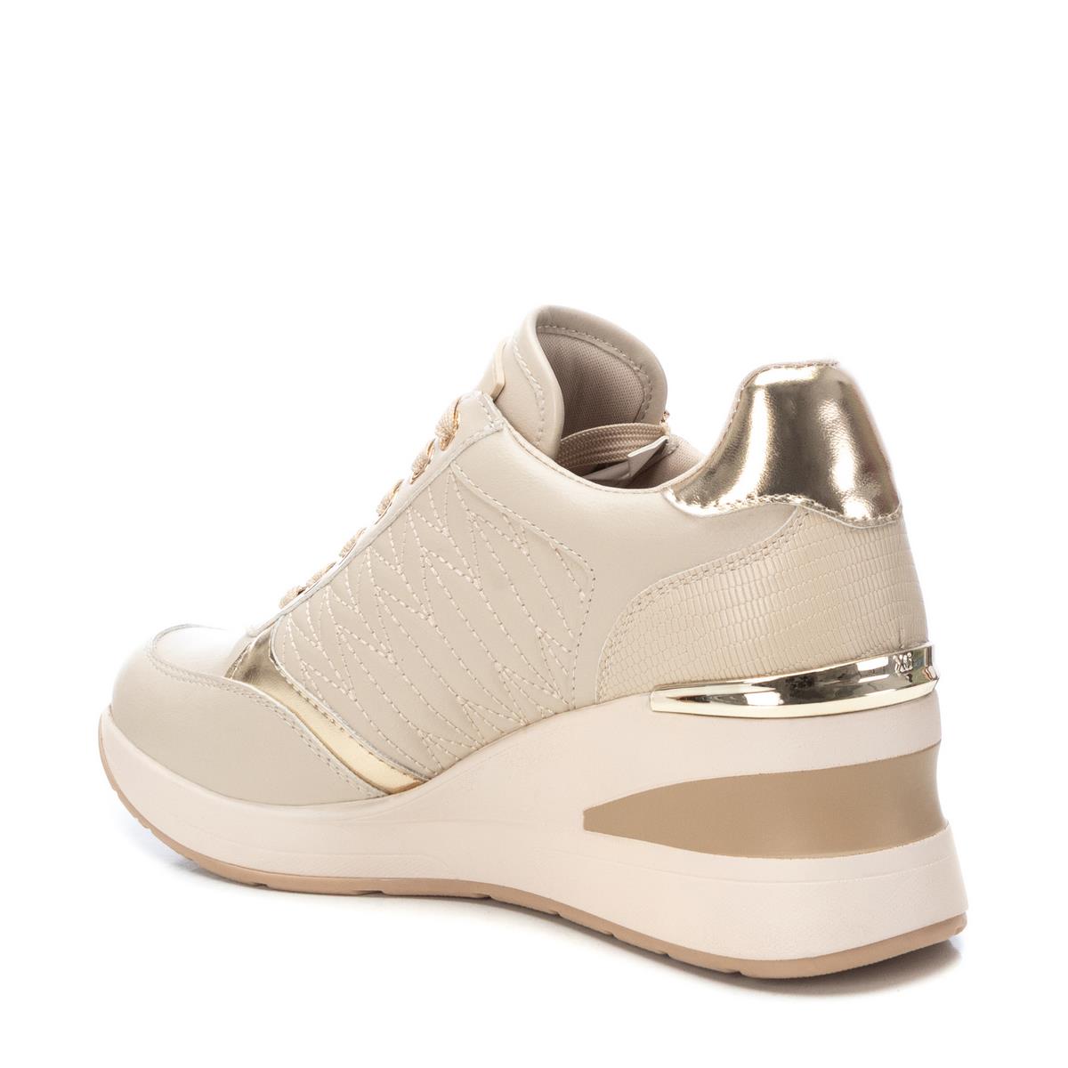 Baskets Coin Entreprise Lacets beige, XTI