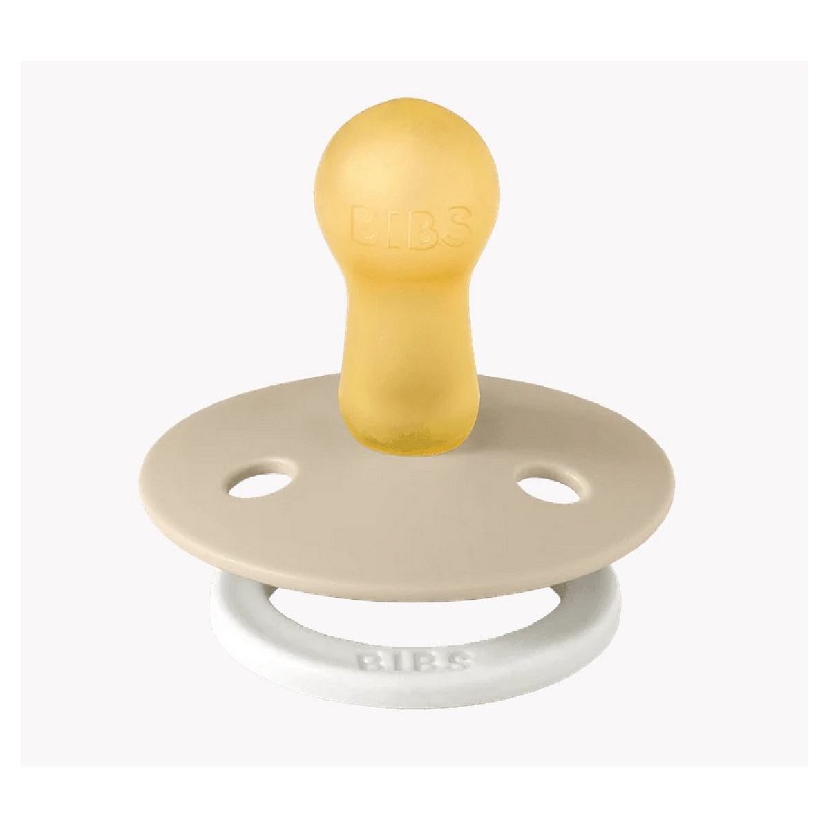 Lot de 2 sucettes Glow - Latex de caoutchouc naturel - Taille 1 0-6 mois Sage / Vanille couleur unique, Bibs