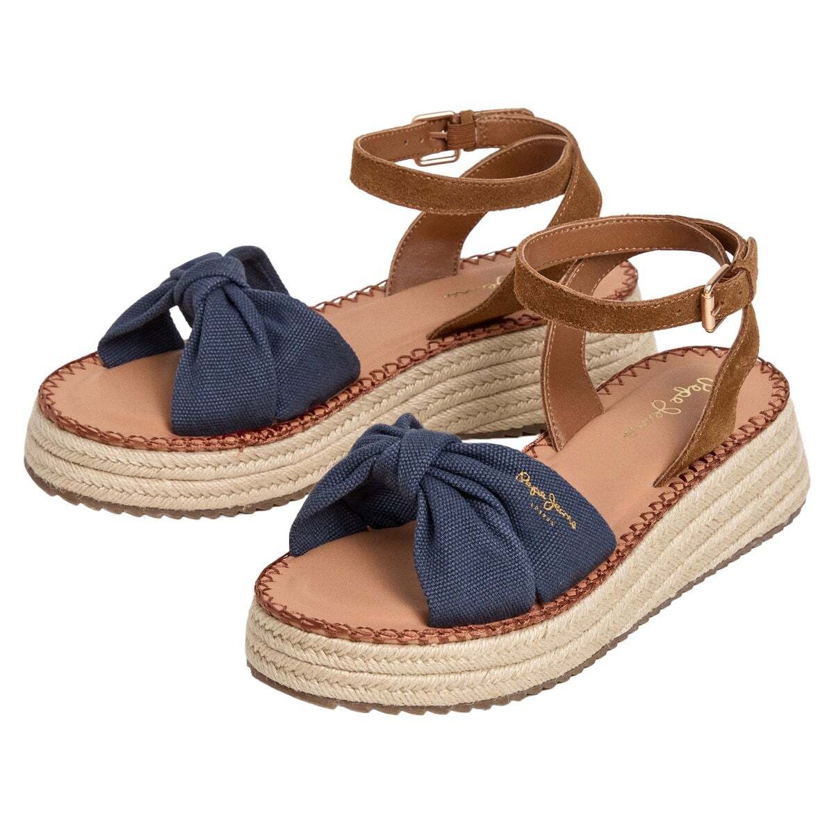 Sandales Kate Bass marine, PEPE JEANS