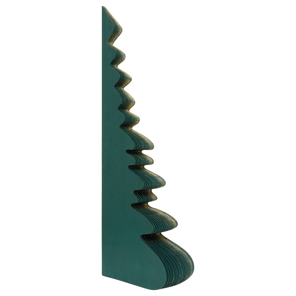 Sapin papier H90 cm vert KAMI vert, ATMOSPHERA
