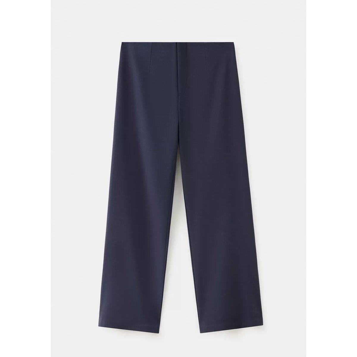 Pantalon droit bleu marine, MANGO TEEN