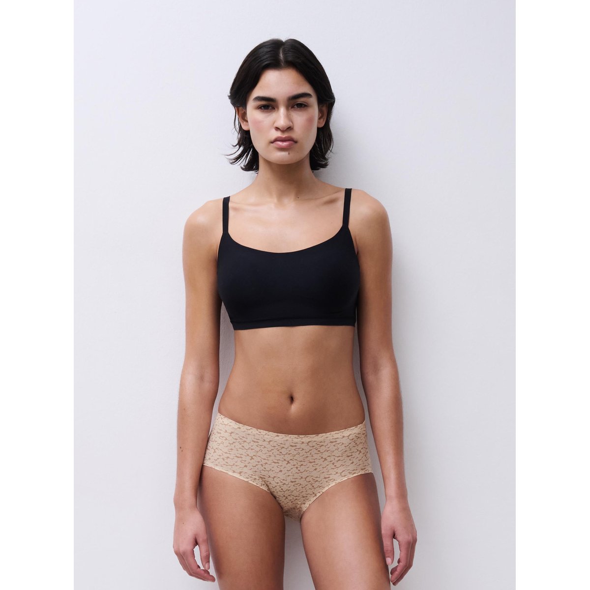 Shorty Soft Stretch norah nude print, CHANTELLE