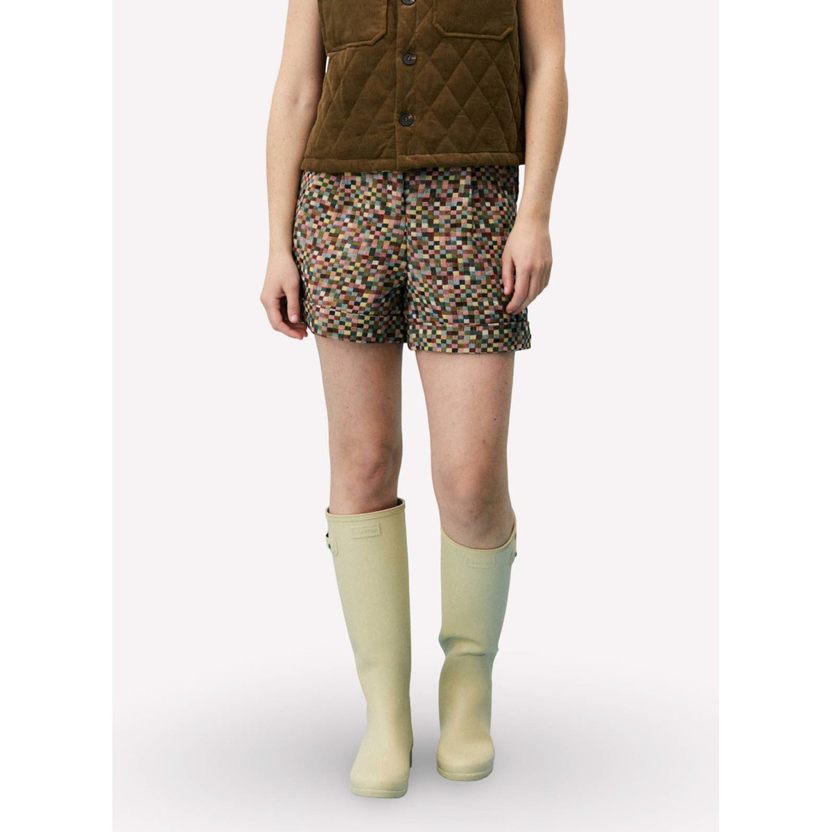 Short en coton ARCIA multicolore, FRNCH