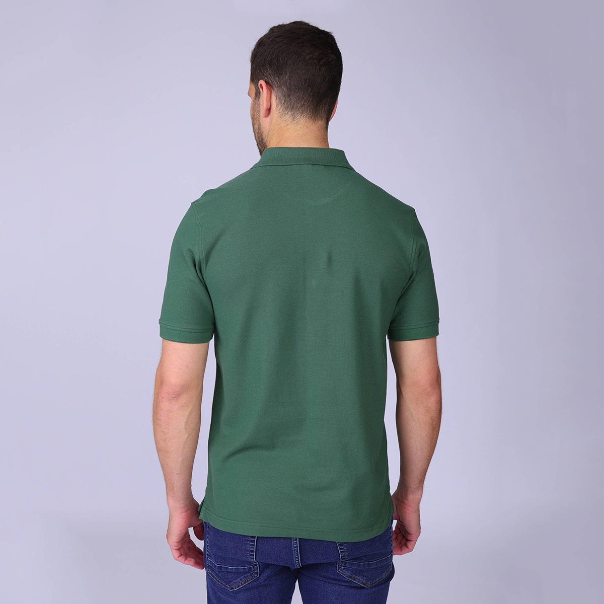 Polo Collin vert, MISE AU GREEN