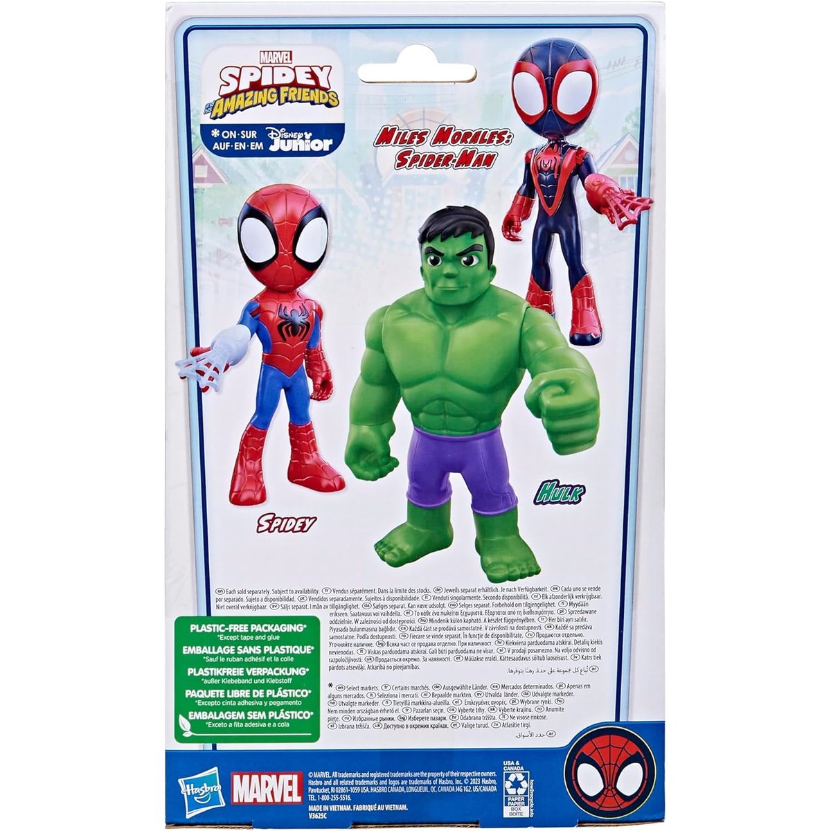 Marvel Spidey et ses amis extraordinaires - Hulk géante vert, HASBRO