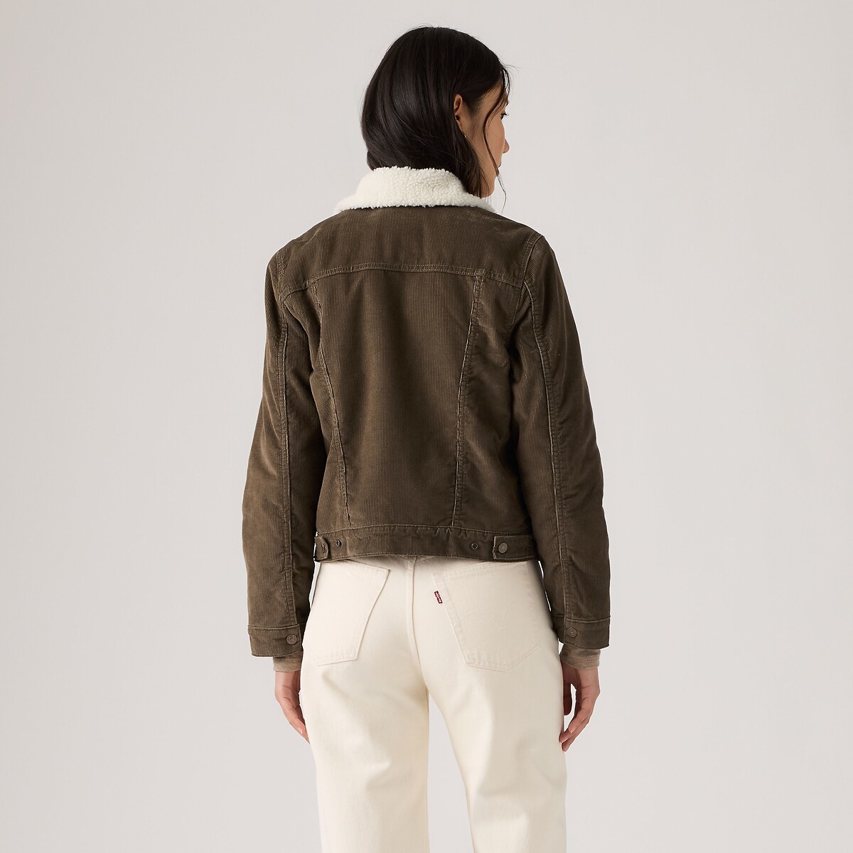 Giacca in velluto Original Sherpa Trucker marrone, LEVI'S