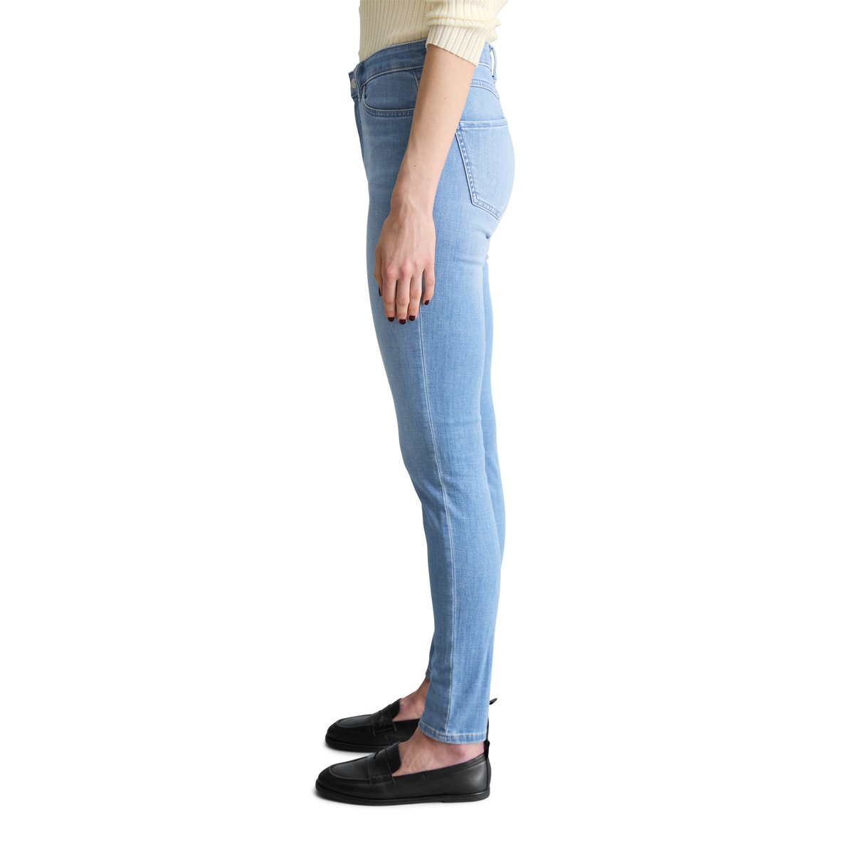 Jeans modèle Kaj skinny en coton bio mélangé bleu clair, MARC O’POLO DENIM