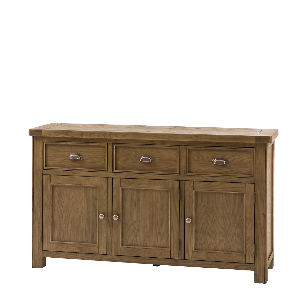 Toledo Oak 3 Door 3 Drawer Sideboard natural oak, SO'HOME