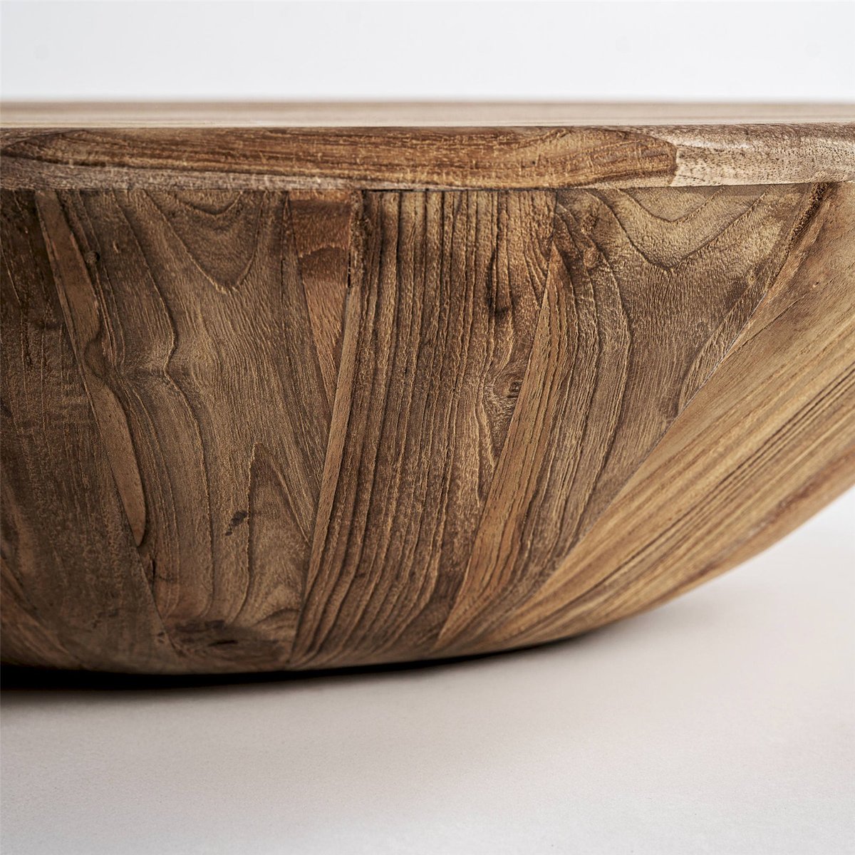 Table basse en bois de chemin de fer vieilli brun clair vieilli naturel, RECOLLECTION