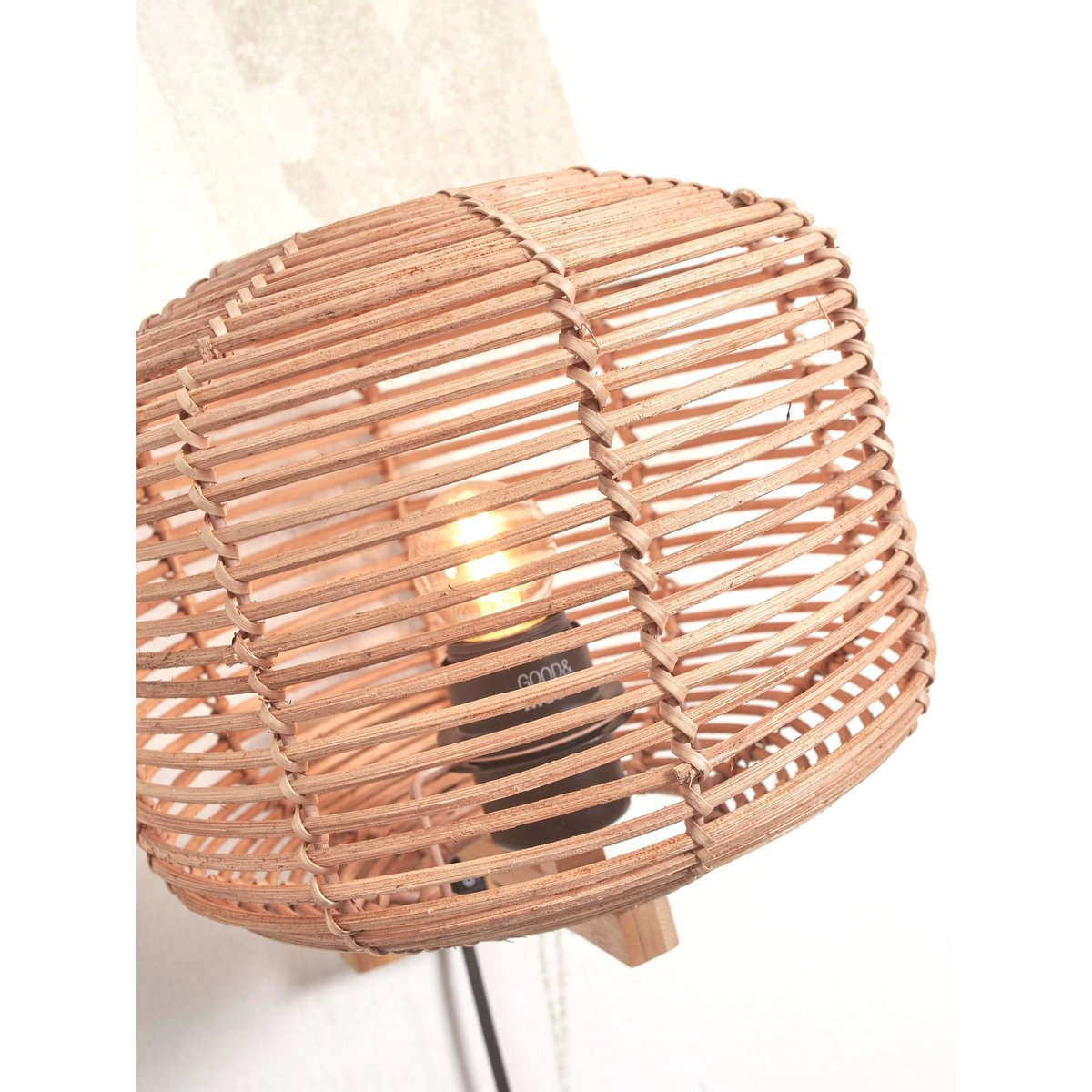 Lampe Murale Rotin TANAMI rotin, GOOD & MOJO