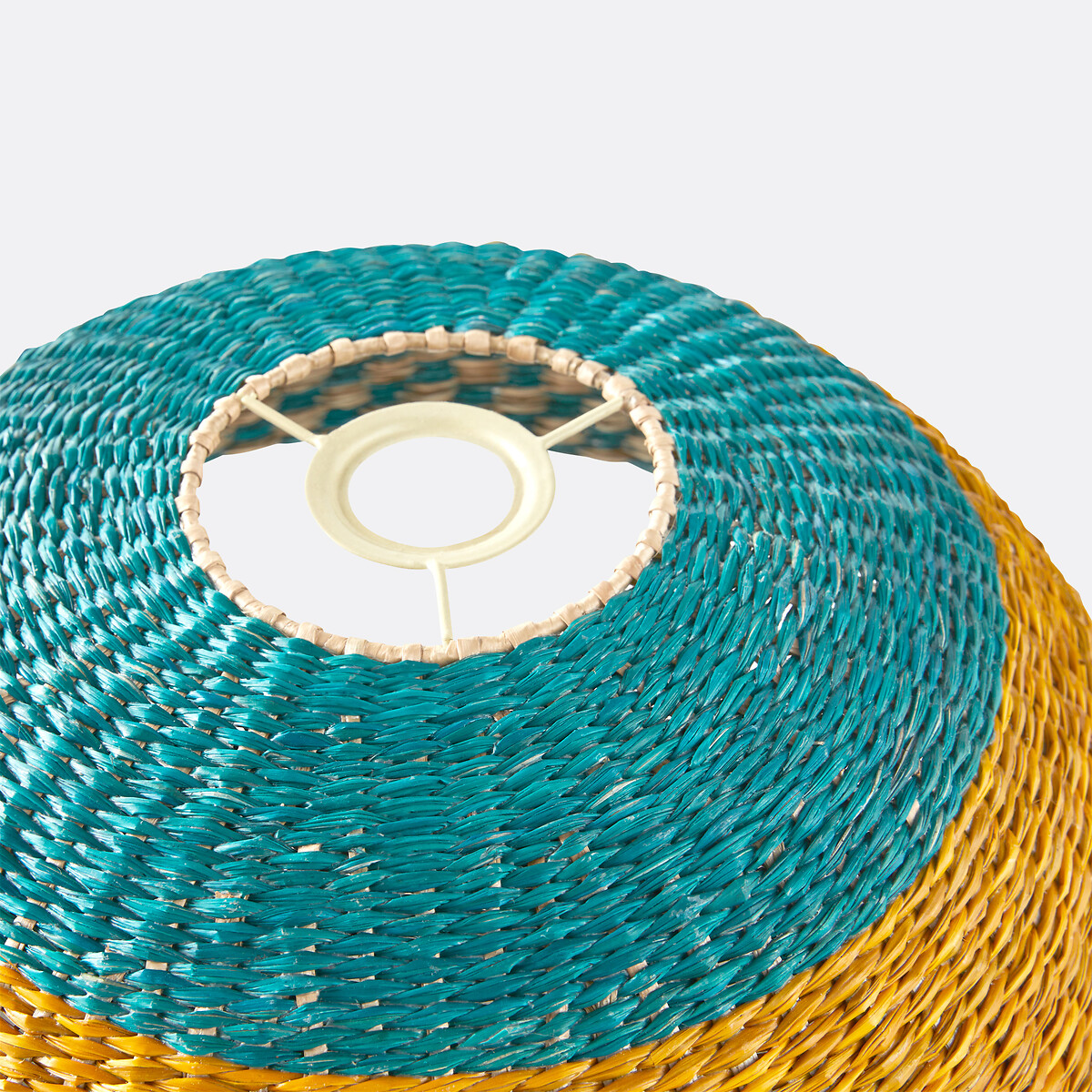Hilo Colourful Woven Straw 44cm Diameter Ceiling Light Shade natural, LA REDOUTE INTERIEURS