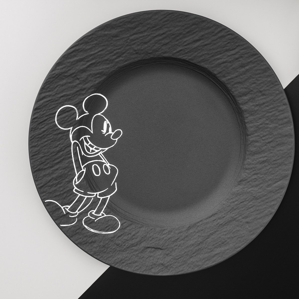 Assiette À Dessert MANUFACTURE - MICKEY MOUSE couleur unique, VILLEROY & BOCH