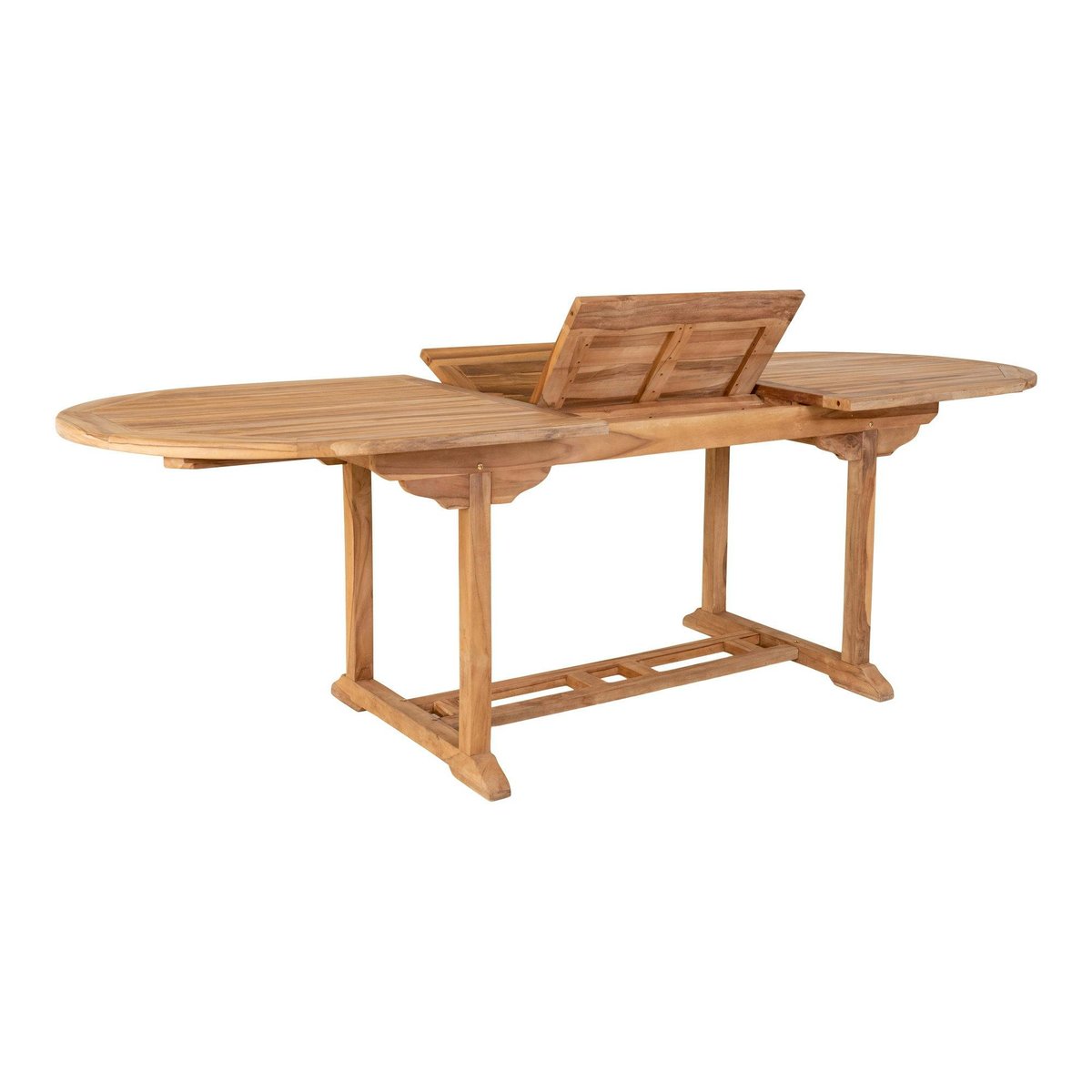Table de jardin en teck extensible 180/240 KUTA bois naturel, PIER IMPORT