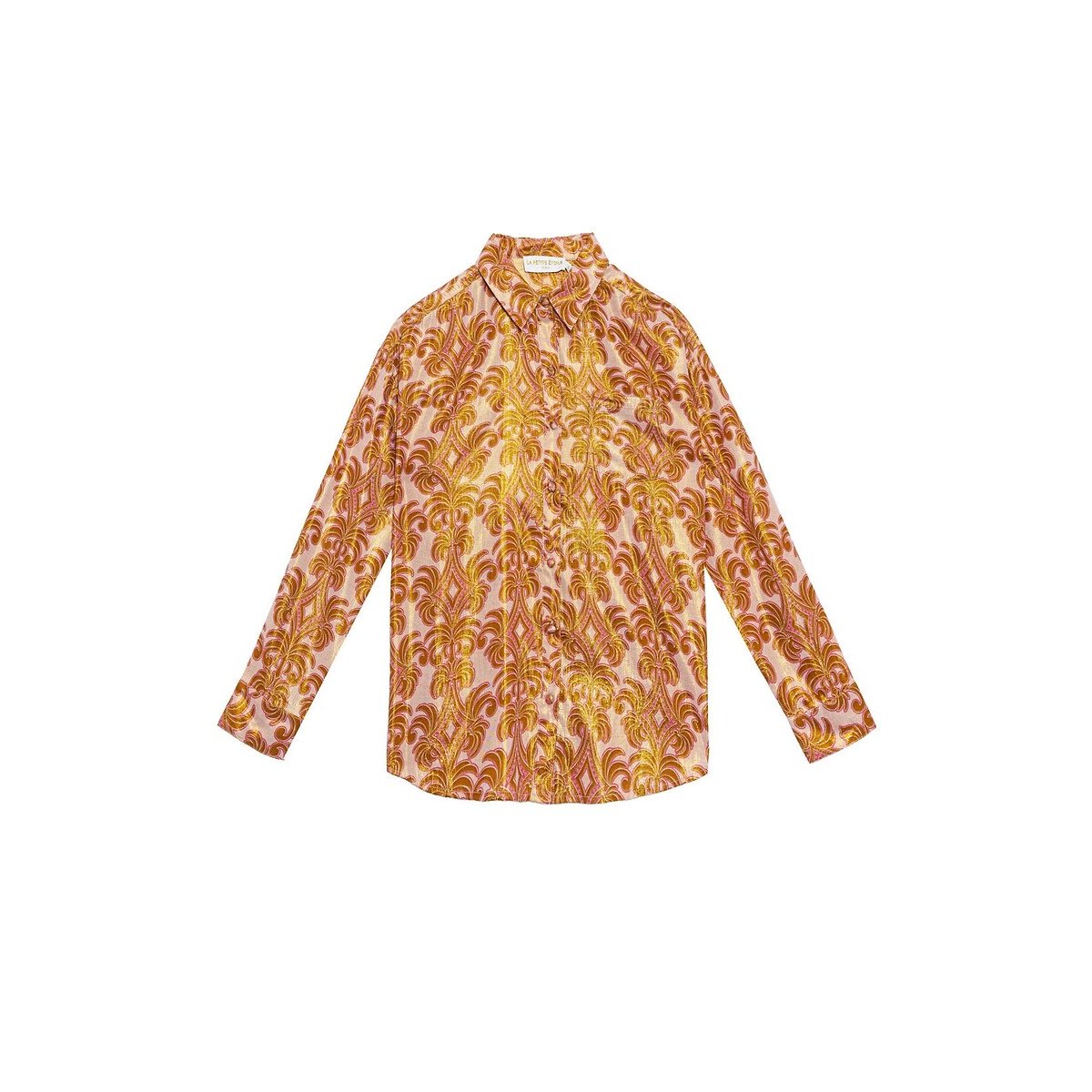 Chanti Printed Blouse with Long Sleeves floral print, LA PETITE ETOILE