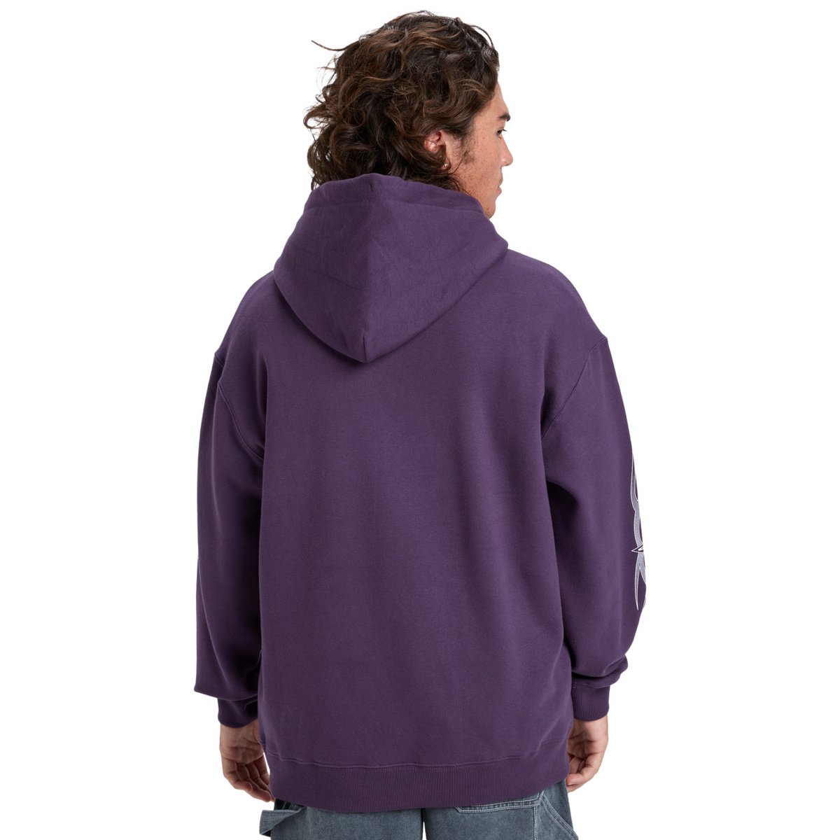 Sweat à capuche STRETCH TRIBAL violet purple velvet, QUIKSILVER
