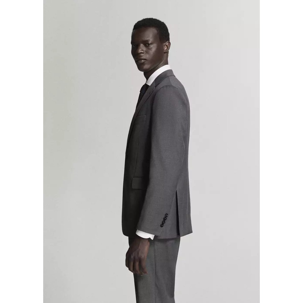 Veste costume Milán slim-fit gris, MANGO MAN