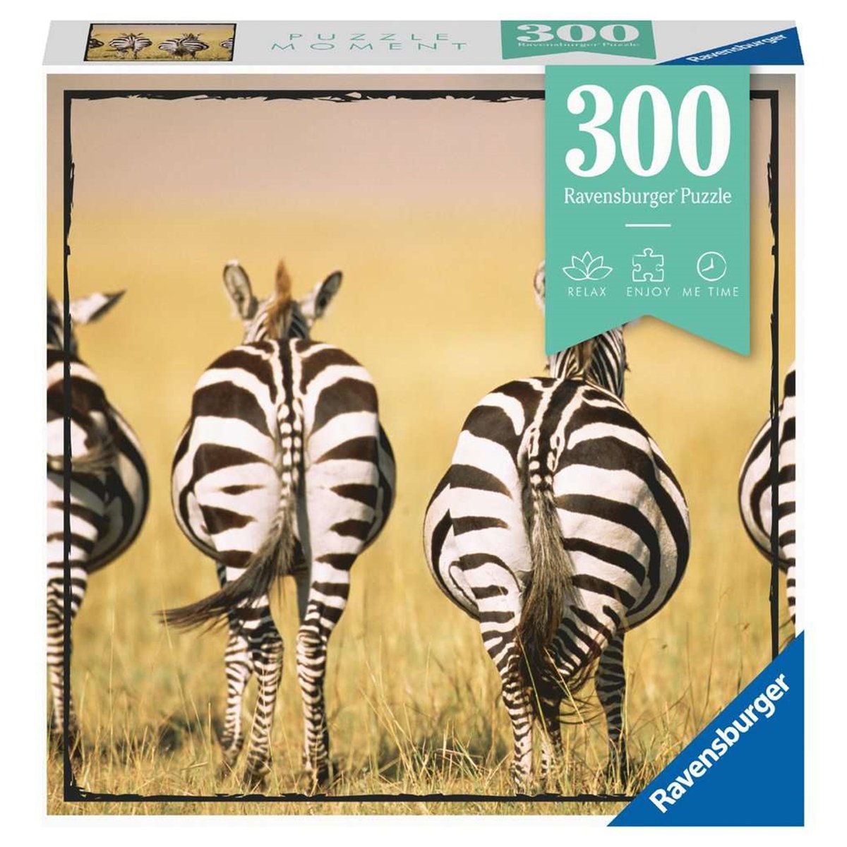 Puzzle Moment Zèbres multicolore, RAVENSBURGER