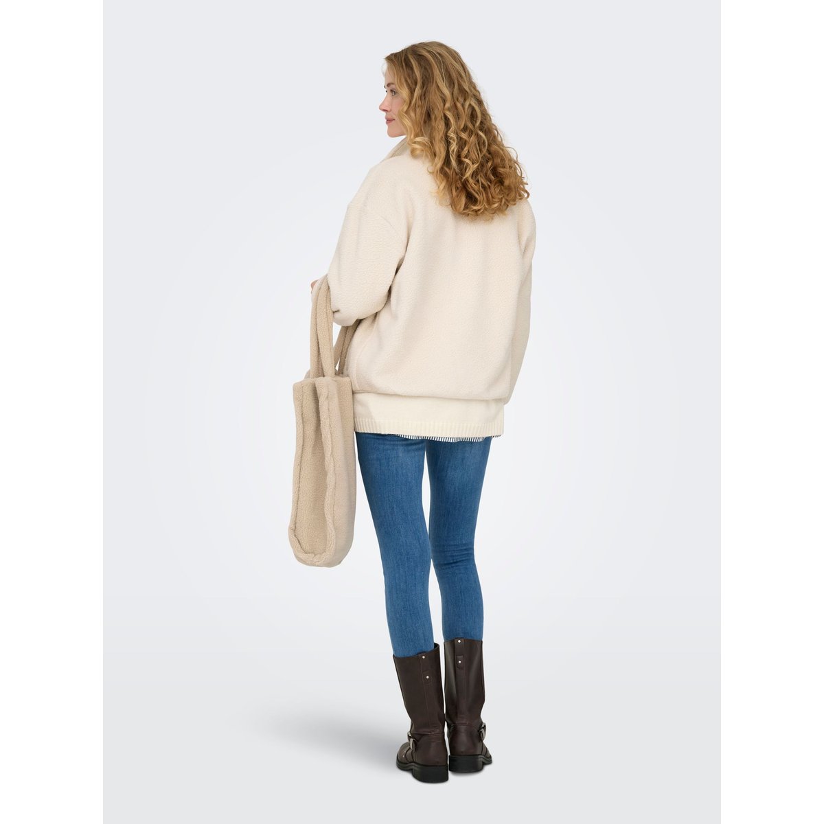Manteau En Peluche pumice stone, ONLY