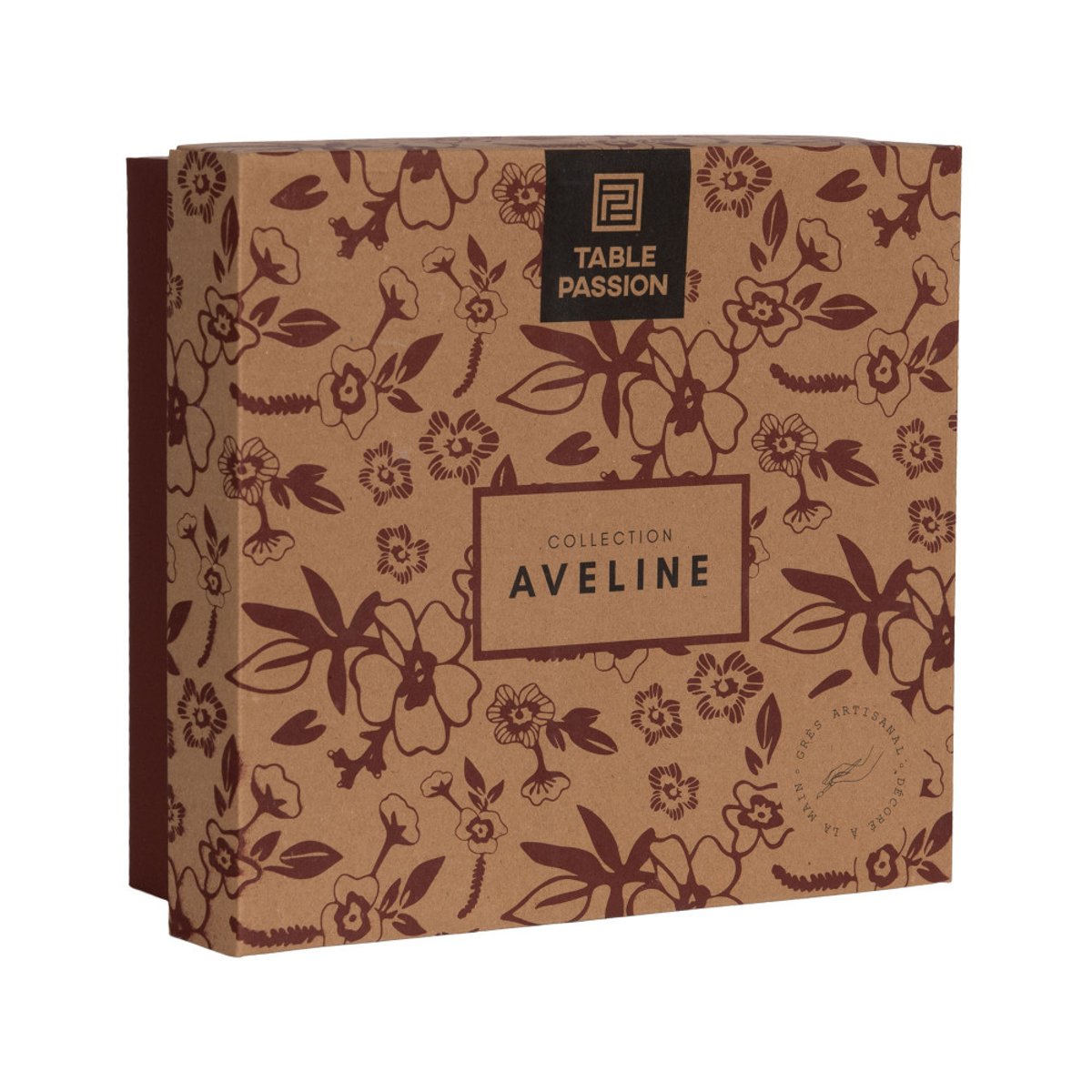 Coffret de 4 mugs Aveline 11 cm - AVELINE multicolore, TABLE PASSION