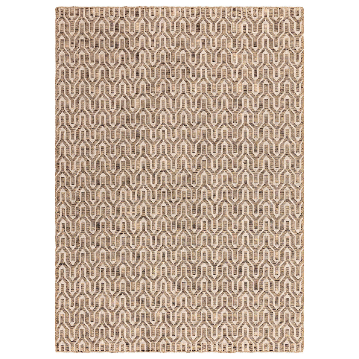 Minimalist Lattice Jute Rug cream, ÉDITÉ