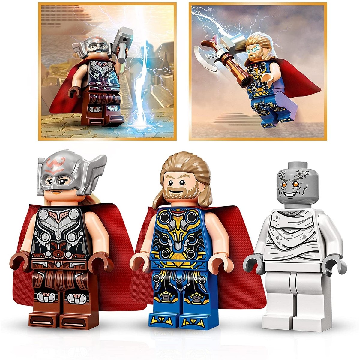 Marvel Attaque sur le nouvel Asgard multicolore, LEGO