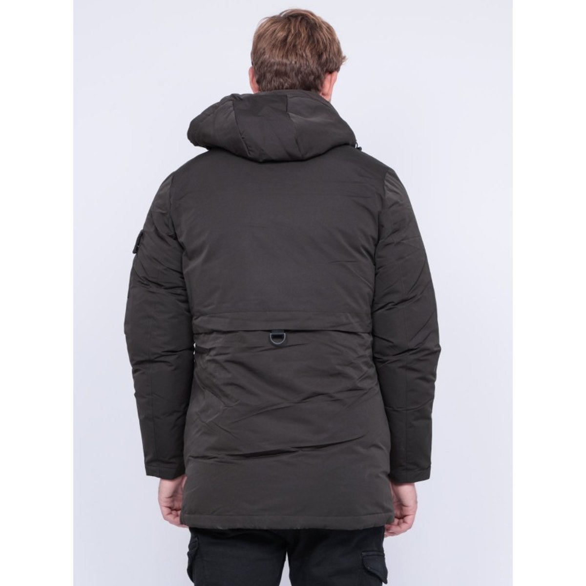 Parka Mi-longue Capuche Zatoicha vert, RITCHIE