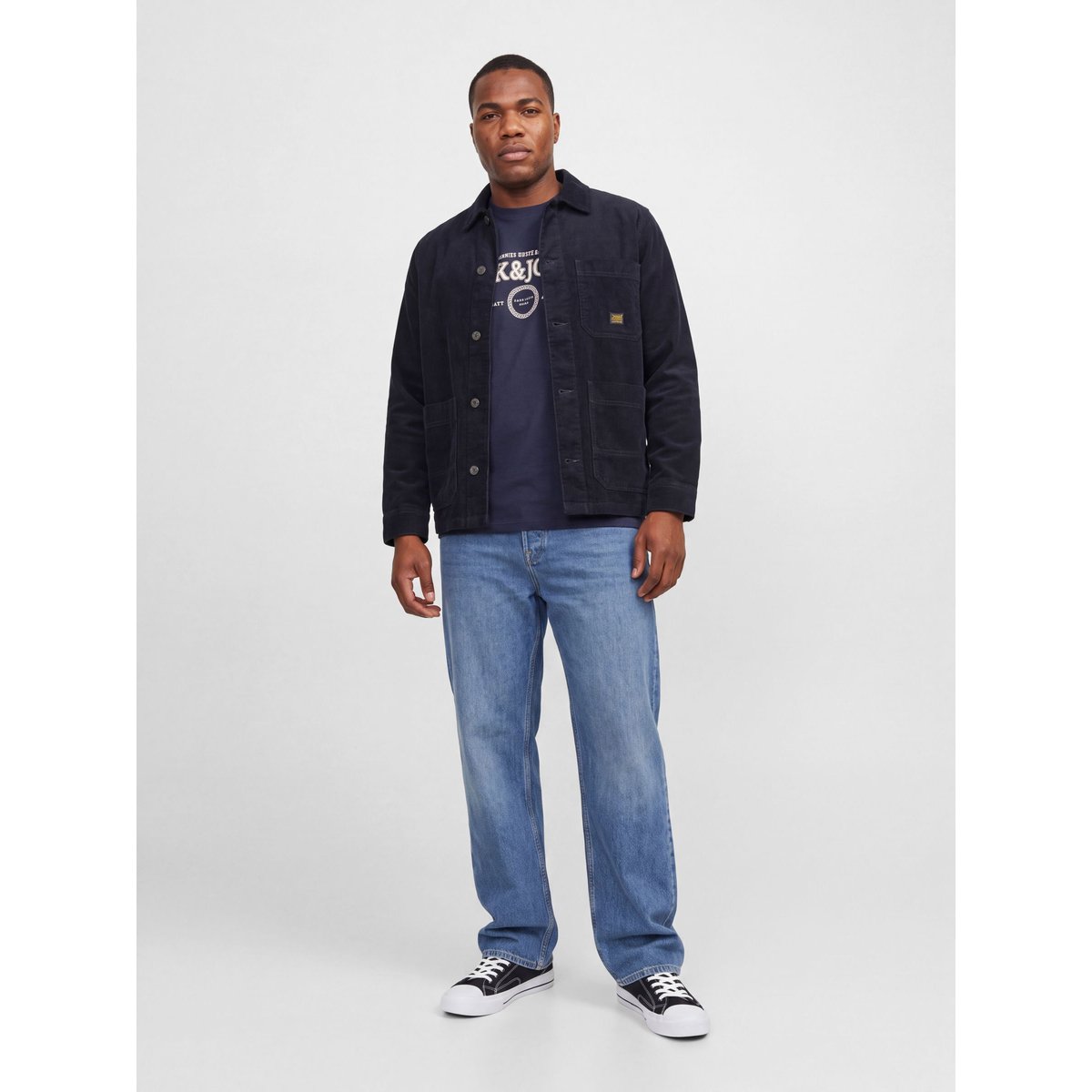 T-Shirt navy blazer 1, JACK & JONES