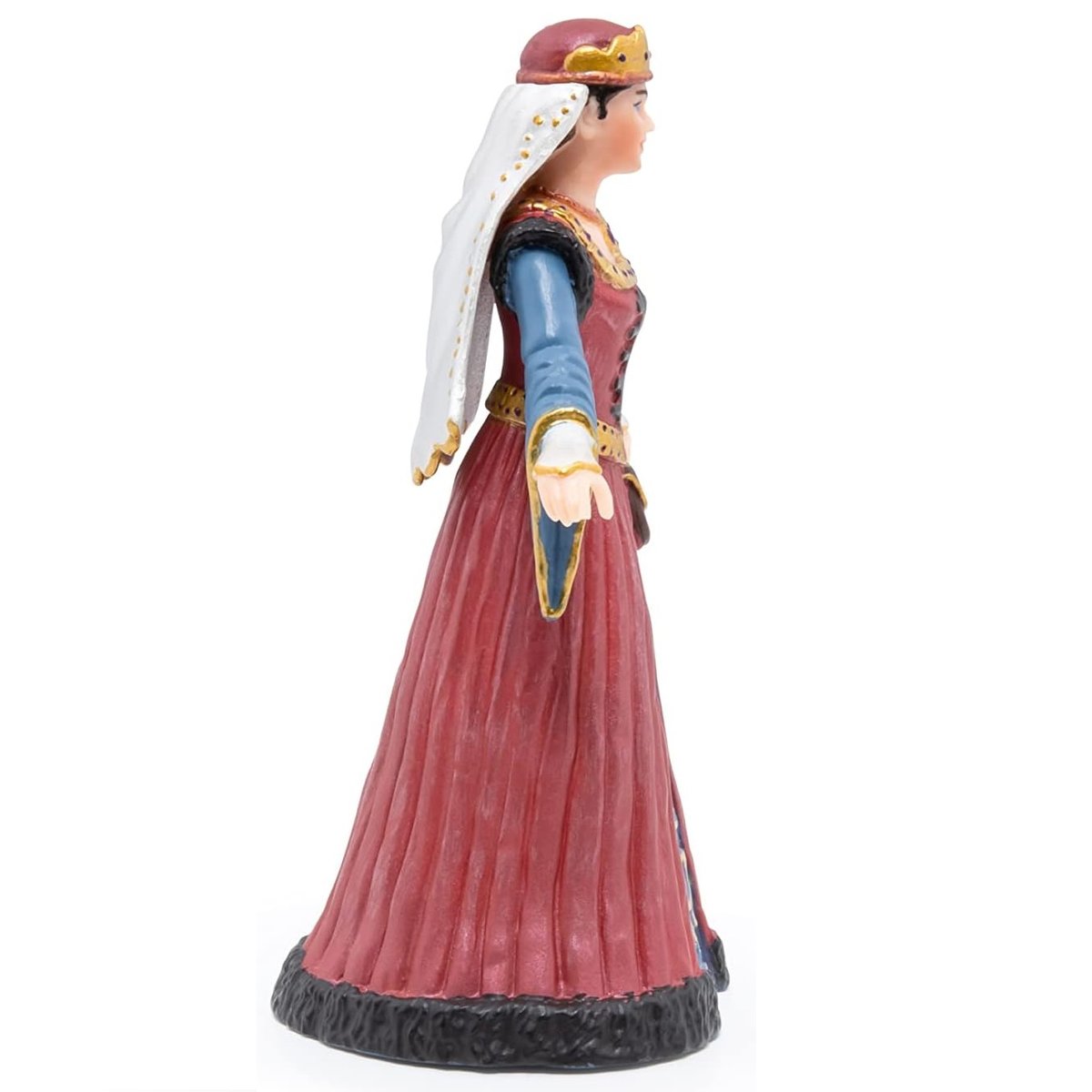 Figurine Reine médiévale rouge, PAPO