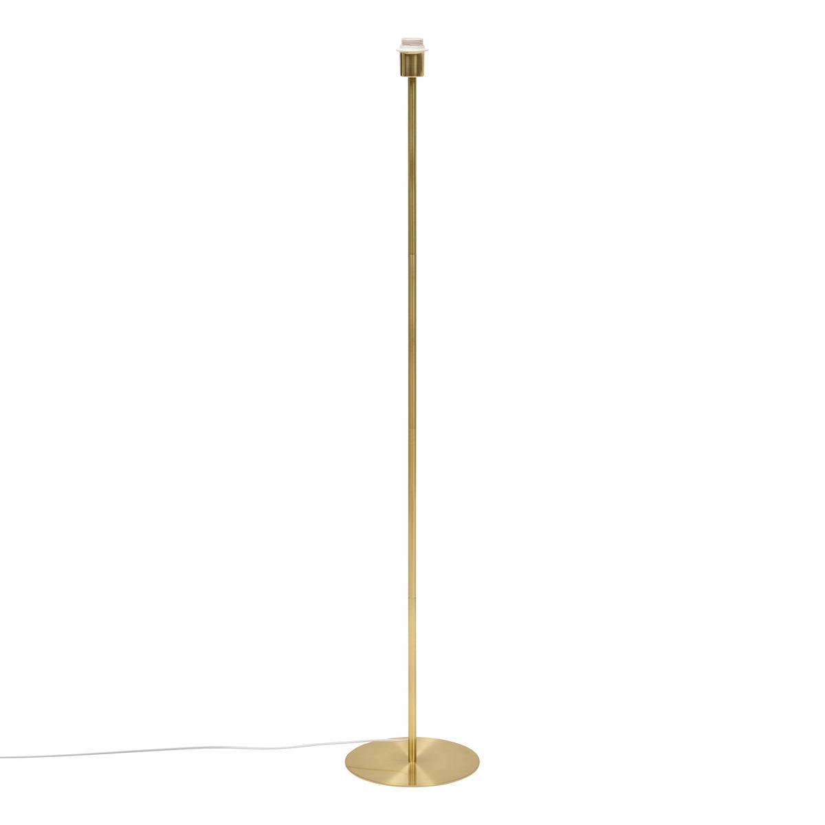 Pied de lampadaire en acier GALIA doré, ATMOSPHERA