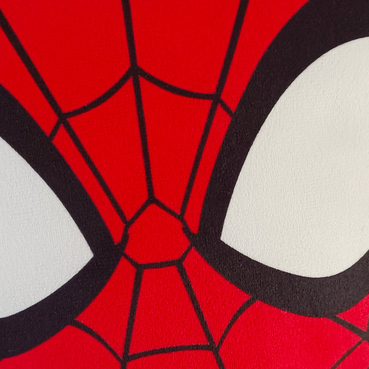 Coussin forme imprimé 100% Polyester, HEAD rouge, SPIDER-MAN