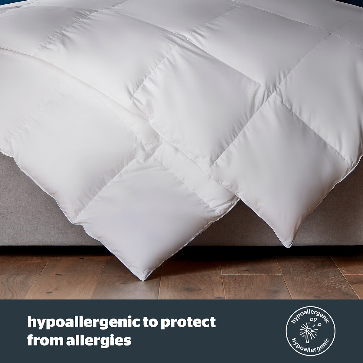 Duck Feather And Down 10.5 Tog Anti Allergy Duvet white, SILENTNIGHT