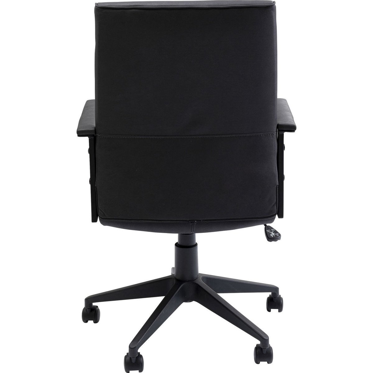 Chaise de bureau pivotante, LABORA noir, KARE DESIGN