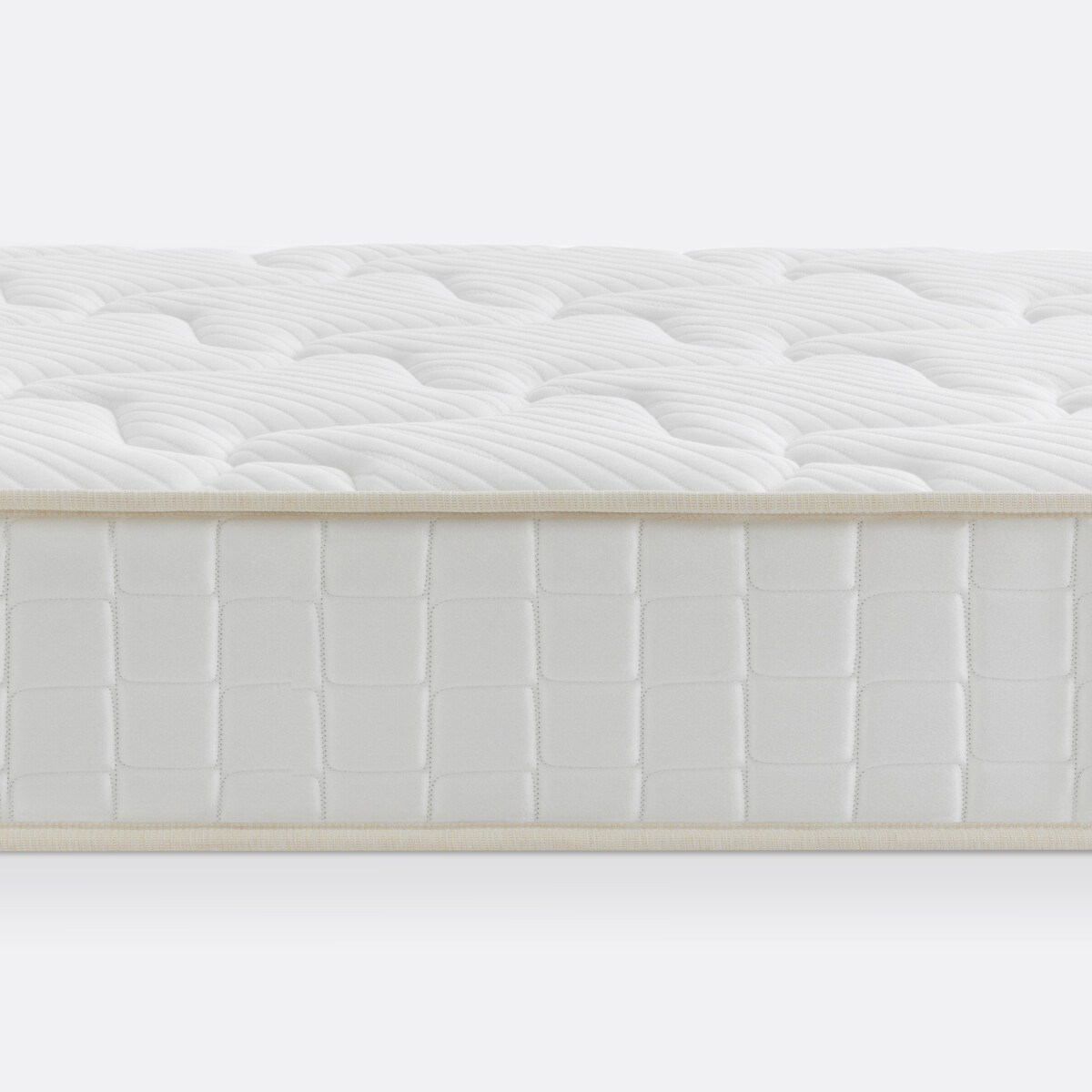 Matelas de relaxation ressorts Balade ferme blanc, EPEDA