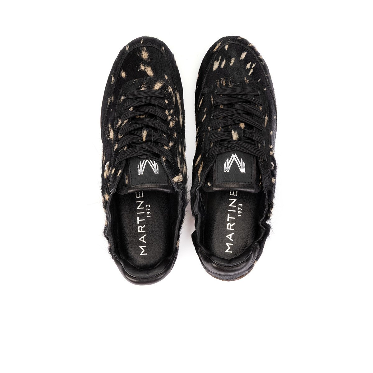 Baskets cuir Bellechase black, MARTINELLI
