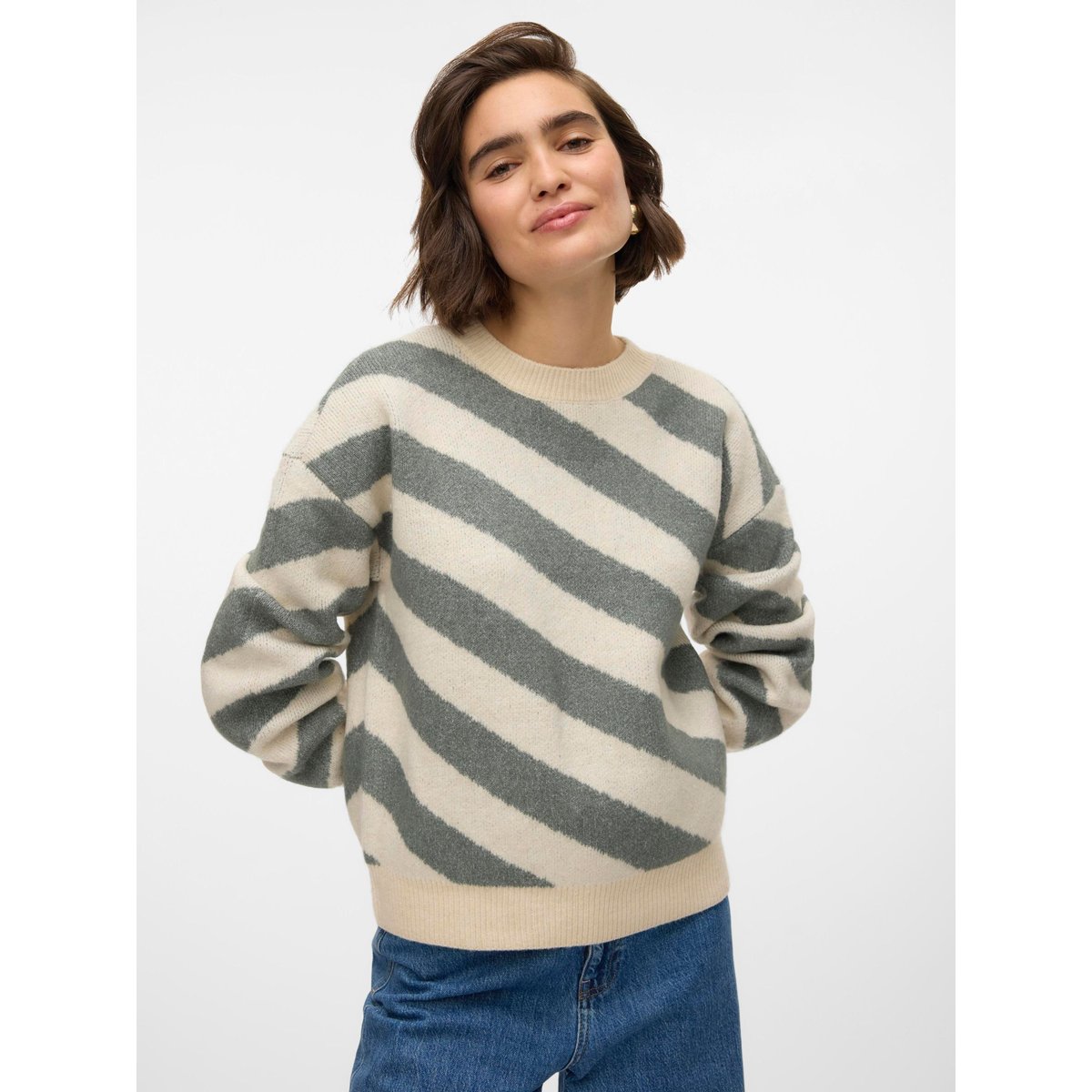 Pull En Maille birch 1, VERO MODA