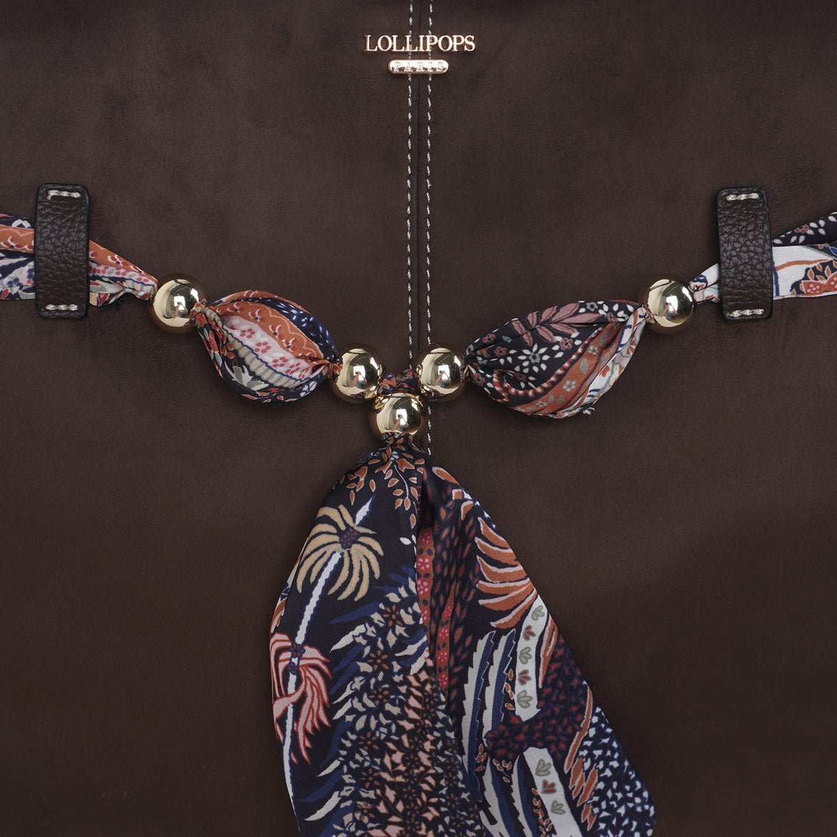Grand sac shopper  Shirley marron, LOLLIPOPS