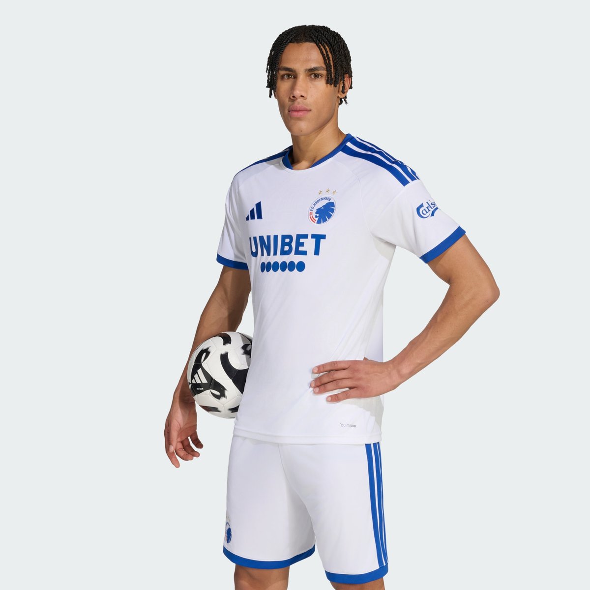 Maillot Domicile Fc Copenhague 26/27 Maillot Domicile Fc Copenhague 26/27 white, adidas Performance