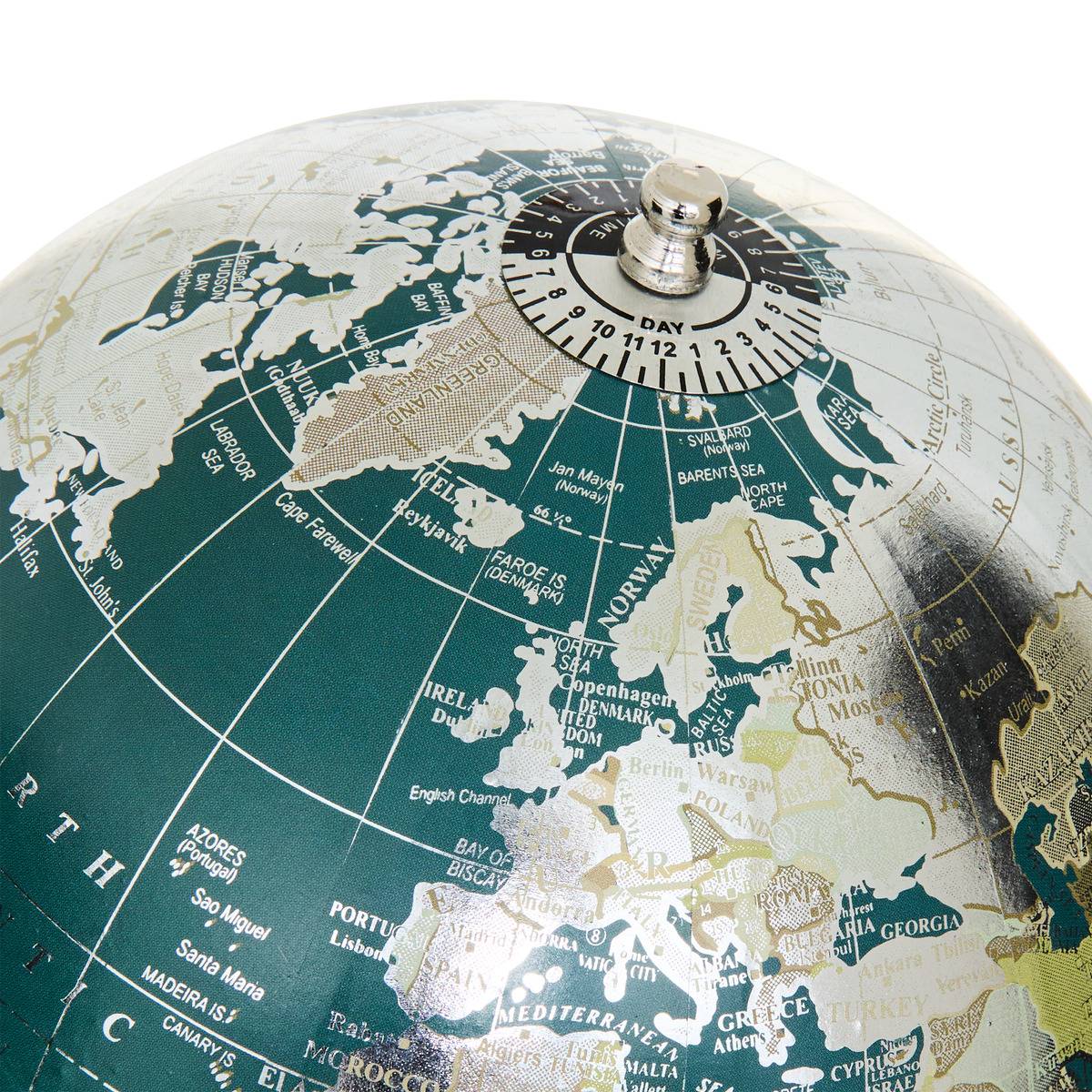 Globe terrestre décoratif D20 cm RESO bleu, ATMOSPHERA