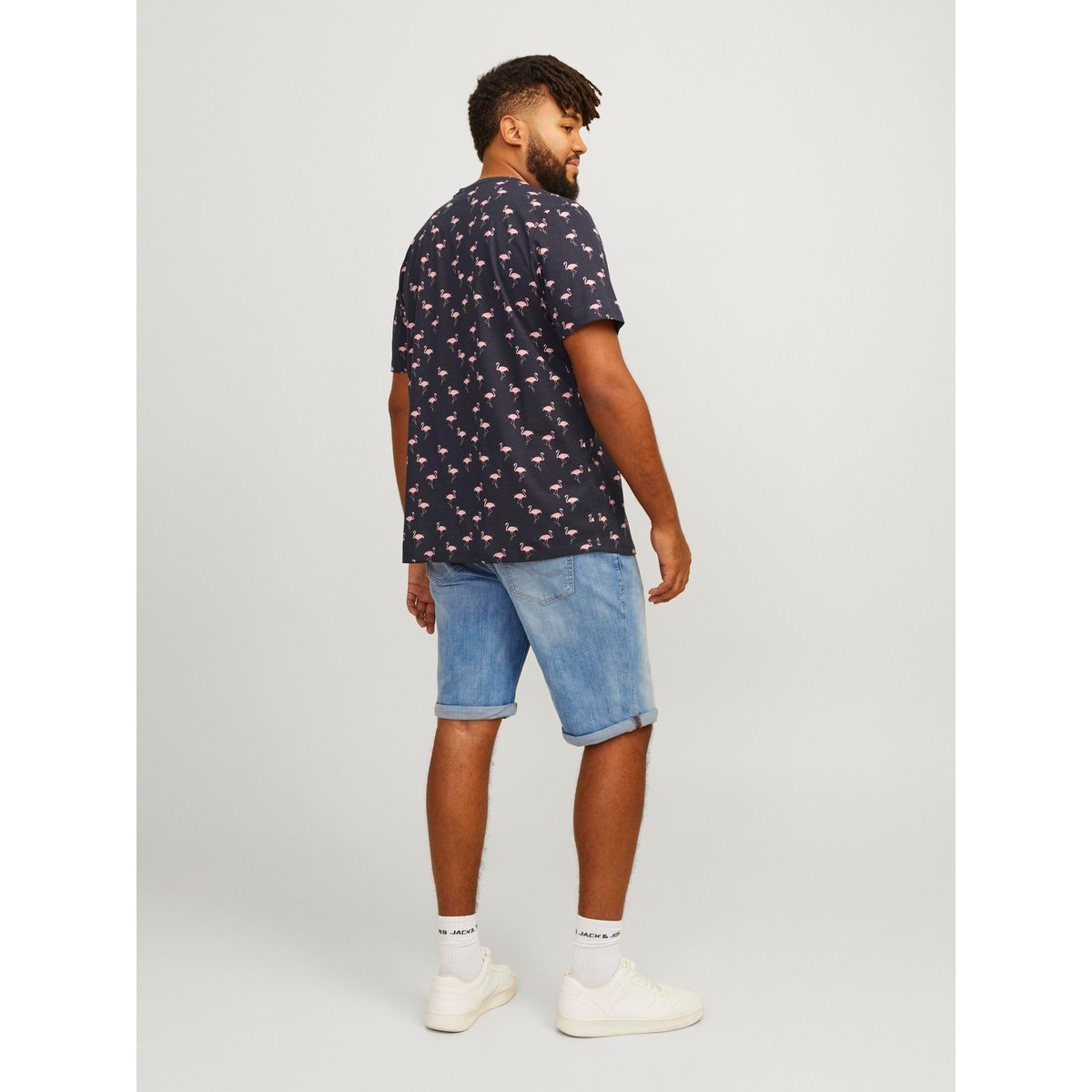Short Coupe Classique bleue - blue denim 1, JACK & JONES