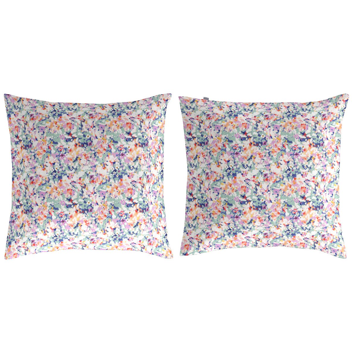 Lot de 2 taies d'oreiller en coton POESIE B multicolore, NAF NAF HOME