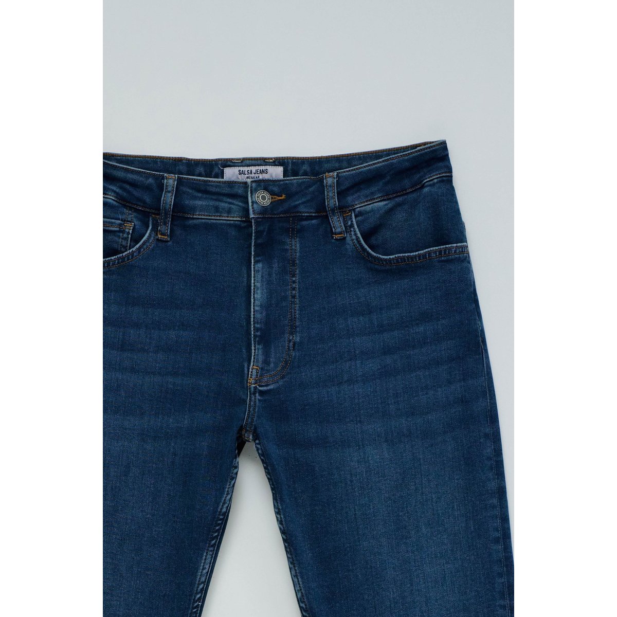 JEAN REGULAR S-ACTIV bleu vintage, SALSA JEANS