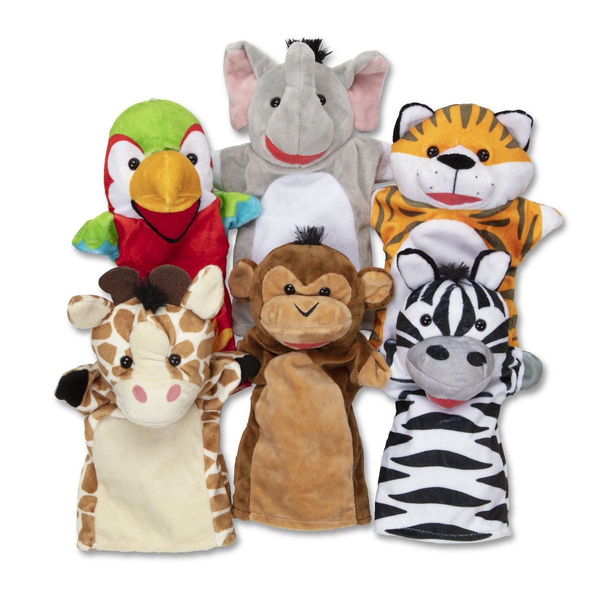 Marionnettes Safari rouge, MELISSA & DOUG