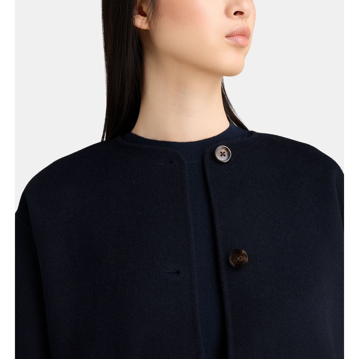 Manteau court oras bleu marine, JODHPUR