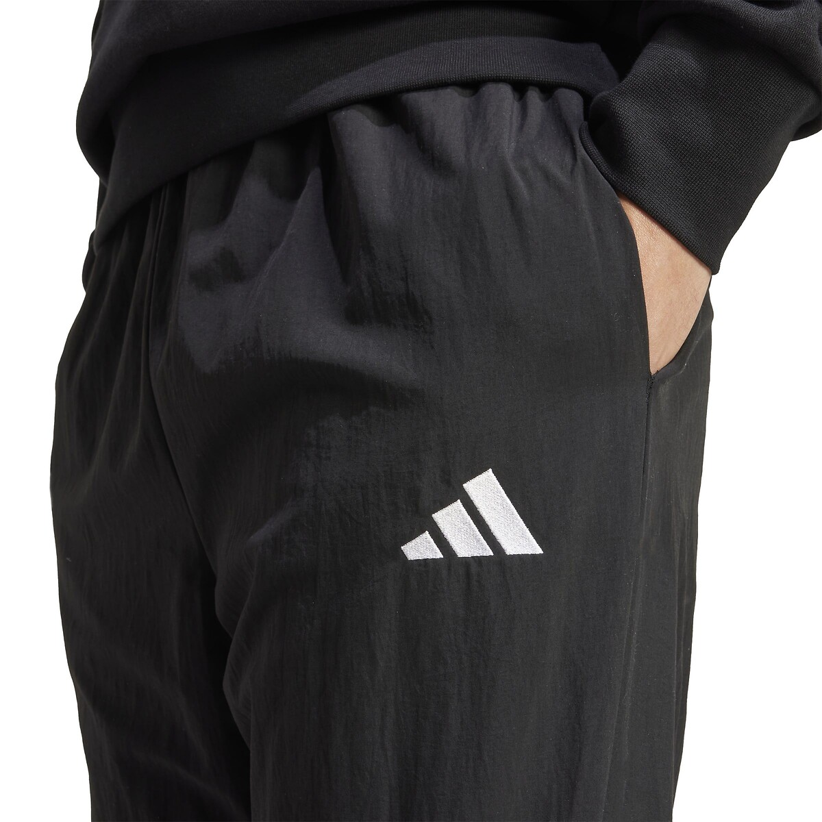 Pantalon tissé Essential Small Logo, ESSENTIALS noir, ADIDAS SPORTSWEAR