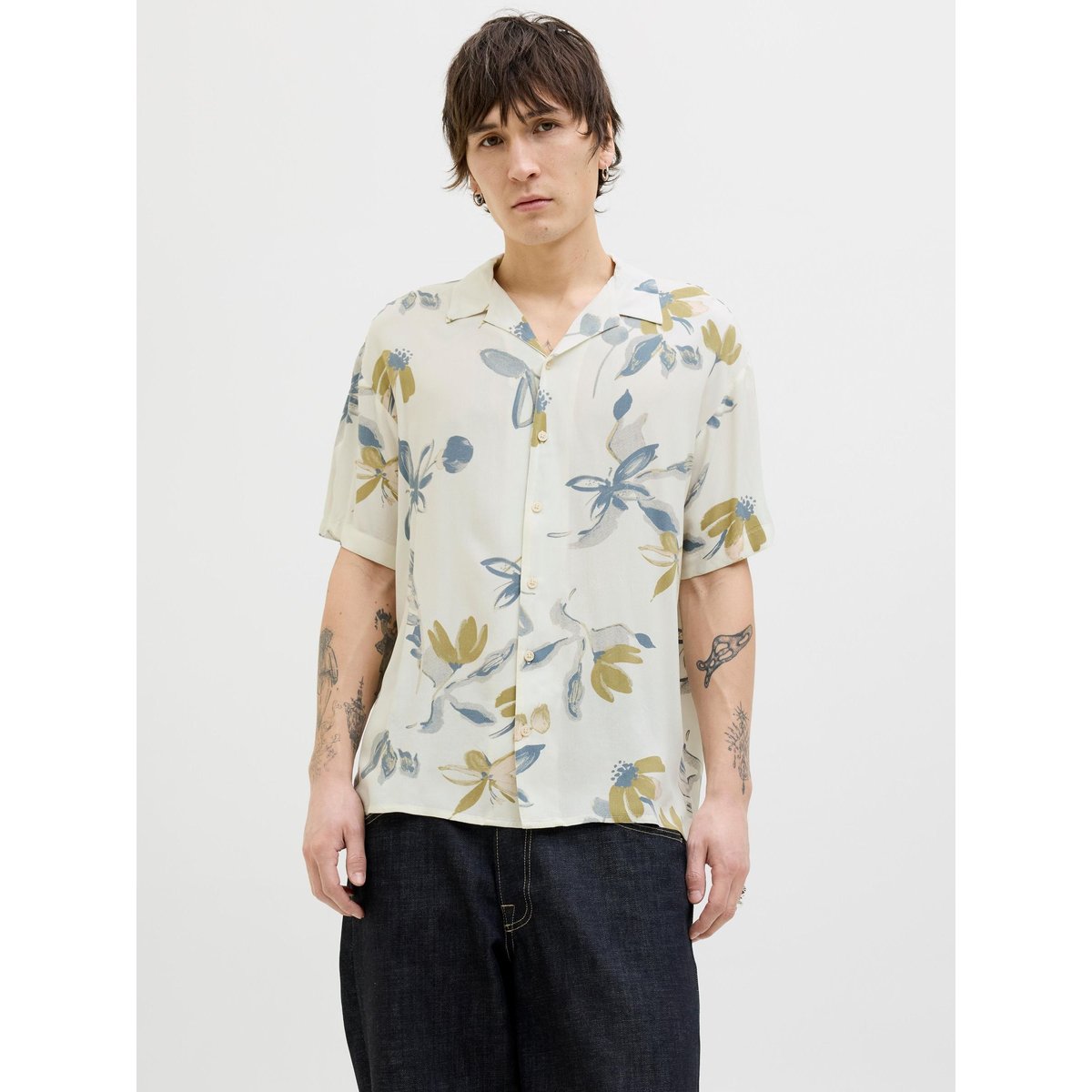 Chemise De Vacances cloud dancer, JACK & JONES