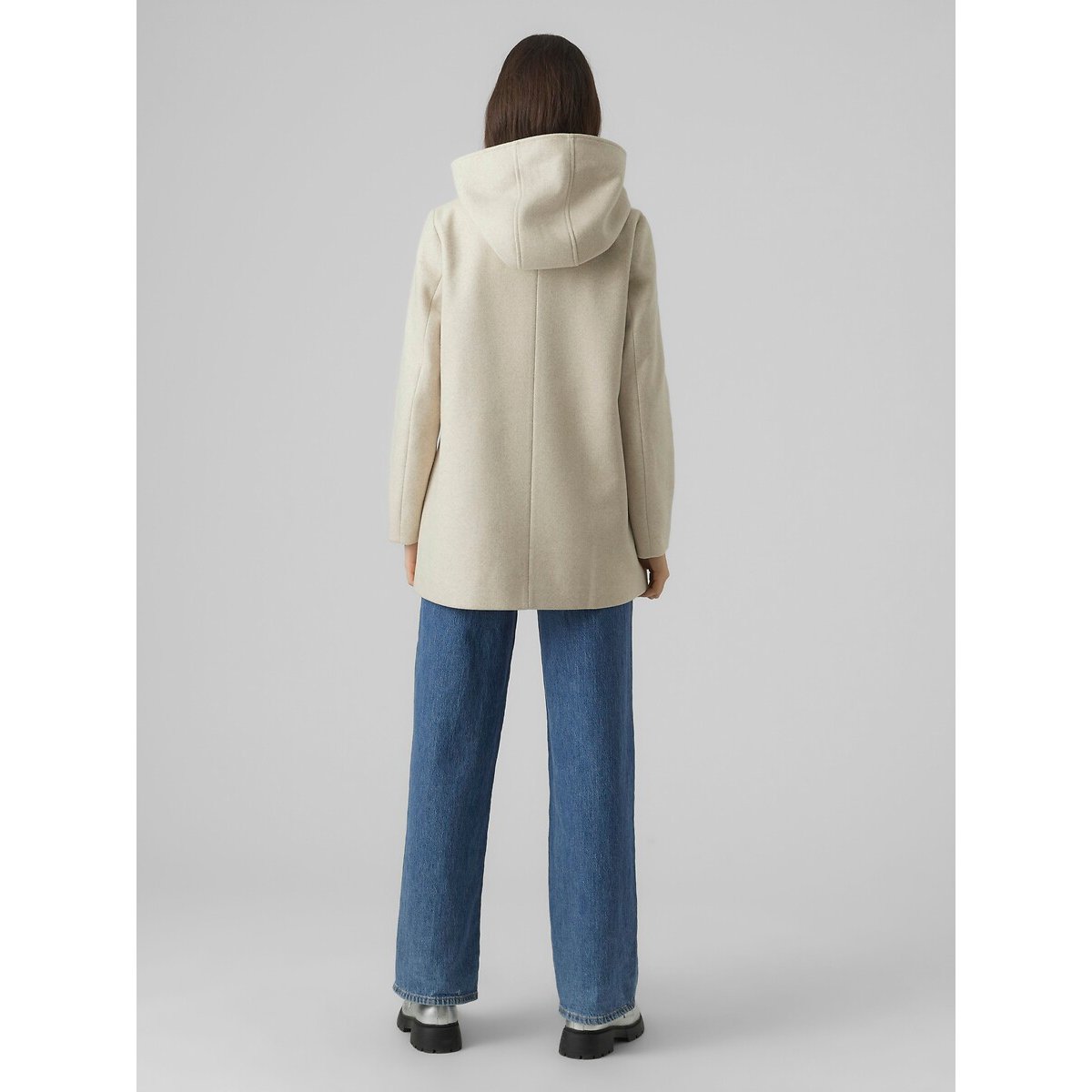 Manteau mi -ong beige, VERO MODA