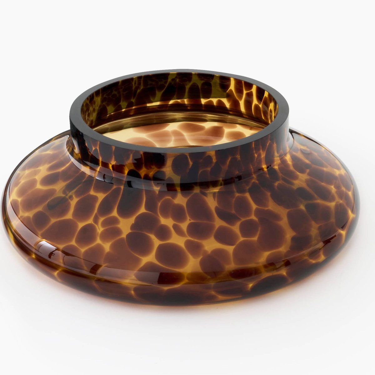 Vide poche, 25x21xH9.5cm, en verre ambre, MONOPRIX